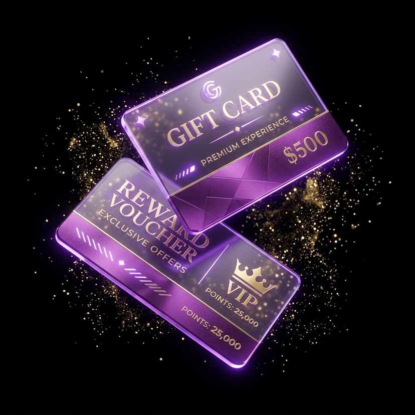 3D VIP Reward Voucher